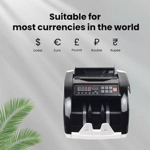 Multivaluta automatico registratore di cassa contagocce contatore contagiri Display LCD per EURO US dollaro AUD Pound - Product Image 5