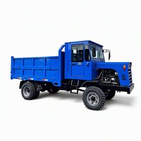 Camion benne tout-terrain diesel 4x4 de 8 à 10 tonnes, économique, puissant, haute efficacité, moteur diesel, taille et logo personnalisables