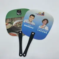 Pp Plastic Hand Fan, Custom Made, Souvenir Promotion Use