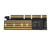 Tarjeta de Conexión de Alta Velocidad para Placa Base de Escritorio/Servidor, PCI Express 3.0 16X Macho Hembra U1/U2 Riser con Soporte M.2 NVMe en Stock