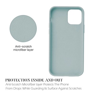 Funda de silicona líquida Compatible con <span class=keywords><strong>Iphone</strong></span> 11, 12, Protección corporal a prueba de golpes, <span class=keywords><strong>2020</strong></span>, venta al por mayor - Product Image 6