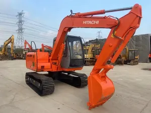 Mini-excavatrice d'occasion Hitachi Ex60-1 de 6 tonnes du Japon avec moteur Isuzu - Product Image 2