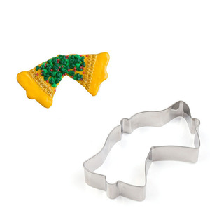 Juego de 10 Cortadores de Galletas de Acero Inoxidable, Accesorios de Cocina para Hornear Galletas Navideñas, Hechos de Metal - Product Image 5