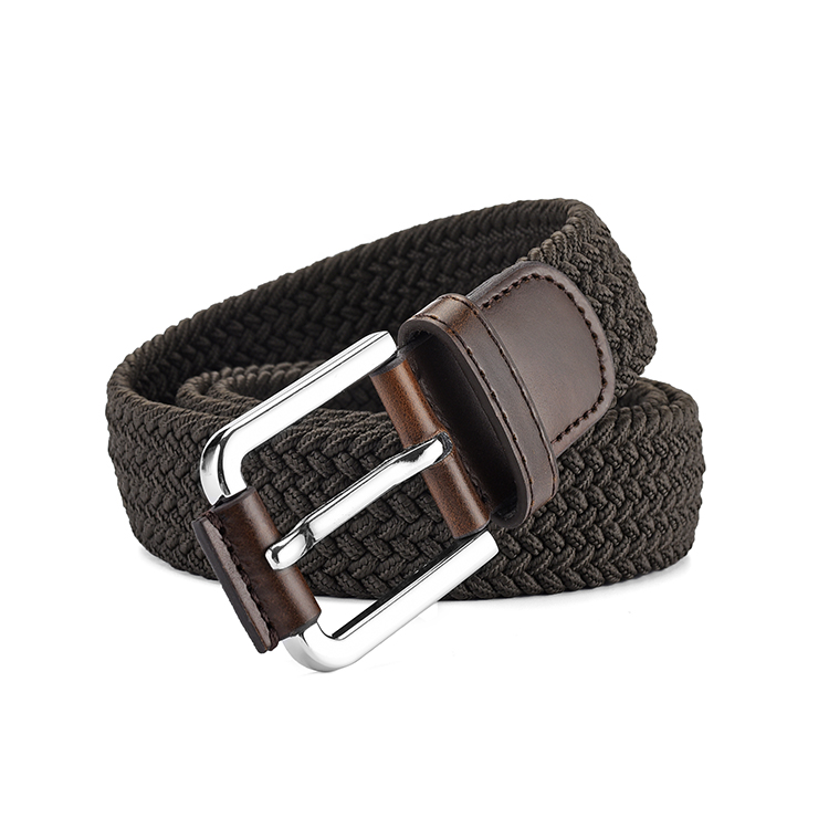 Мужской Плетеный ремень из 100% хлопка, Новый эластичный тканый ремень, Прямая поставка с завода, тканевый ремень для мужчин, несколько цветов