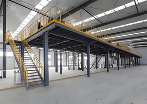 लंबी अवधि के स्थायित्व और कम रखरखाव के लिए इंजीनियर एक मजबूत स्टील गोदाम भवन में अपनी संपत्ति की रक्षा करें - Product Image 3