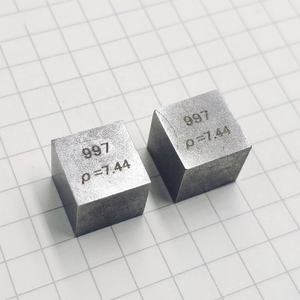 Cube Mn en métal de manganèse 10mm densité Pure 99.7% pour cadeaux, loisirs, artisanat, Collection expériences scientifiques en <span class=keywords><strong>chimie</strong></span> - Product Image 4