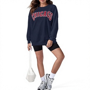 Sudadera Oversize con Estampado Gráfico, Estilo Vintage, Hombros Caídos, Streetwear, Personalizable, Fabricante OEM - Product Image 2