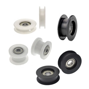 Naylon kasnak tekerlekler plastik rulo tekerlek plastik naylon kasnak tekerlek H oluklu role zincir geçiş rayı kasnak ID 15MM - Product Image 6
