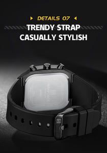 Relojes de Pulsera de Cuarzo NAVIFORCE 8037 <span class=keywords><strong>BBB</strong></span> Totalmente Negros con Esfera Grande y Tres Agujas Pequeñas para Hombre, Relojes de Lujo con Tres Agujas Pequeñas - Product Image 6