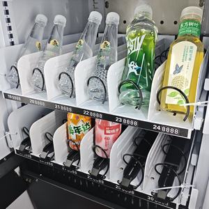 <span class=keywords><strong>Distributeur</strong></span> automatique d'aliments surgelés avec lecteur <span class=keywords><strong>de</strong></span> cartes <span class=keywords><strong>Distributeur</strong></span> combiné <span class=keywords><strong>de</strong></span> collations <span class=keywords><strong>à</strong></span> écran tactile <span class=keywords><strong>de</strong></span> 10.1 pouces pour restauration rapide et boissons réfrigérées - Product Image 4