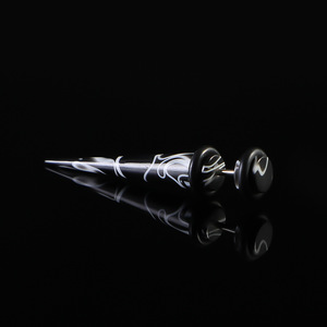 NUEVO Pendiente de acrílico con punta cónica, <span class=keywords><strong>ilusión</strong></span> de perforación, para hombre y mujer, colorido, aretes, joyería, regalos - Product Image 5