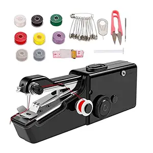 Handheld Sewing Machine Mini Handheld Sewing Machine for Quick Stitching Portable Sewing Machine Suitable for HomeTravel and DIY