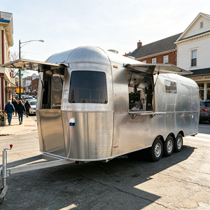 Camion de restauration mobile en acier inoxydable pour le marché australien, cuisine mobile, remorque BBQ - Product Image 3