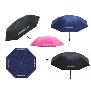 Parapluie pliable automatique de voyage compact, résistant aux UV, idéal pour l'été, en tissu, design commercial - Product Image 3