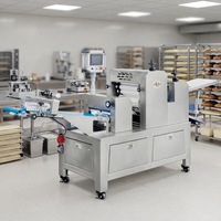 Machine électrique automatique de formage et d'étalage de pâte à épaisseur uniforme pour pain, baozi, pain vapeur, pâtisserie, multi-usages, pour boulangerie, nouvelle génération