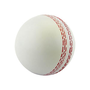 Balle anti-stress en forme de cricket personnalisable avec logo imprimé en PU, anti-mousse, pour la relaxation - Product Image 4