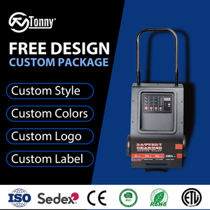 <span class=keywords><strong>Chargeur</strong></span> de batterie de voiture à roue manuelle robuste 12V/24V démarreur de saut 2A-10A-40A-200A pour allume-cigare multifonction de camion - Product Image 4