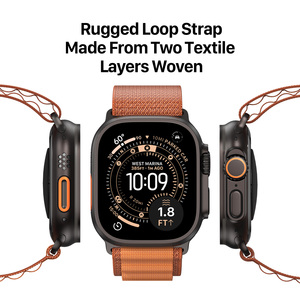 Correa de alta montaña para Apple Watch Ultra, correa de reloj deportiva de doble capa tejida para exteriores - Product Image 2