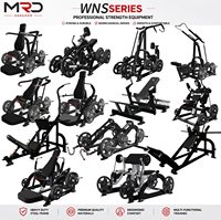 Machine à Squat Hack à Charge Libre MRD Factory, Équipement Commercial de Gymnastique, Machine de Fitness pour l'Entraînement de la Force des Membres Inférieurs, Vente Chaude
