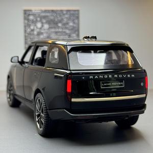 Genuine license Diecast 1:24 Alloy Model <strong>range</strong> <strong>rover</strong> SV Sound and Light Pullback Door Open Metal Car Model display <strong>toy</strong> model - Product Image 6