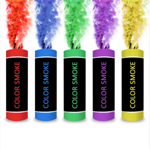 Venta Directa de Fábrica al por Mayor: Pirotecnia de <span class=keywords><strong>Humo</strong></span> de <span class=keywords><strong>Colores</strong></span> con Cable para el Día, Bengalas de <span class=keywords><strong>Humo</strong></span> para Revelación de Género, Bodas y Celebraciones - Product Image 1