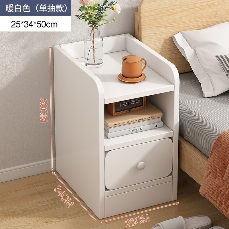 [ลิ้นชักเดี่ยว] สีขาวอบอุ่น ขนาด 25*34*50