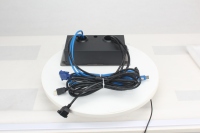 Prise escamotable en alliage d'aluminium VGA 2 Réseau 2 USB