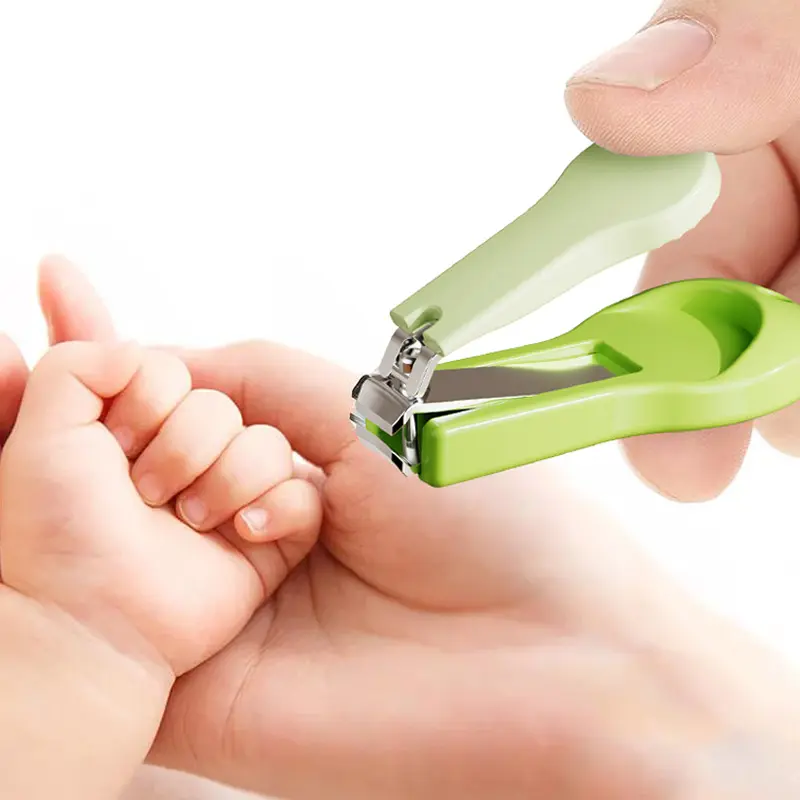 Kit pemangkas kuku bayi, produk baru 2024 kualitas tinggi portabel 4 in 1 baru lahir gunting kuku bayi set dengan kotak penyimpanan