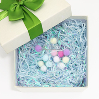 Gekräuseltes Papier-Raffia, Recycelbares Papierfüllmaterial für Geschenkbox-Verpackungen