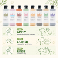 Shampoo pour chien SOS 365ml Désodorisant Parfum longue durée pour Golden Retrievers Utilisation en salle de bain Toutes saisons