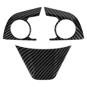 Garniture de volant Toyota Camry, motif en fibre de carbone, revêtement ABS, style classique, accessoire automobile 2018-2021 - Product Image 1