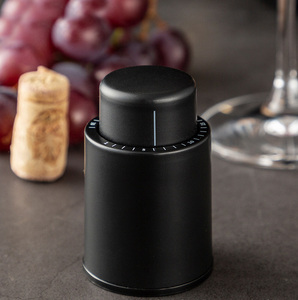 Accessoires pour le vin : <span class=keywords><strong>Bouchon</strong></span> <span class=keywords><strong>de</strong></span> bouteille <span class=keywords><strong>de</strong></span> vin sous vide durable avec échelle <span class=keywords><strong>de</strong></span> temps, réutilisable pour la conservation du vin - Product Image 2