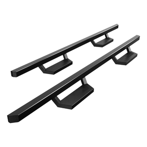 Marchepieds latéraux robustes en acier noir mat pour 4Runner Tacoma <span class=keywords><strong>Silverado</strong></span> RAM 1500 Accessoires pour camionnettes - Product Image 6