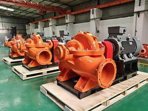 ปั๊มหอยโข่งแบบแยกส่วน QS พร้อมระบบดูดสองทางสำหรับการจ่ายน้ำในงานเหมือง - Product Image 2