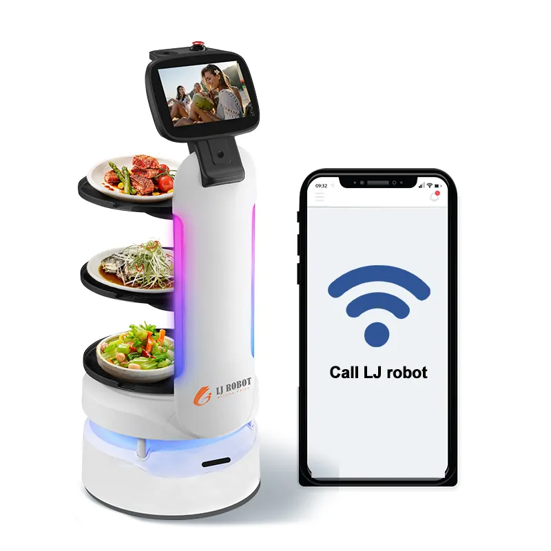 Popular machine from factory for restaurant coffee and shop robot for delivery