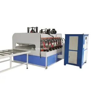 Máquina de emenda de painel de madeira para venda direta da fábrica, máquina de junção de painel de junta de dedo HF