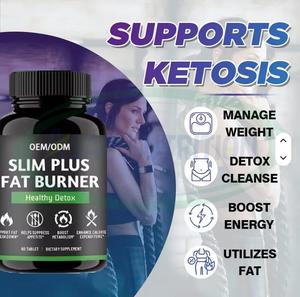 Đốt cháy chất béo nhanh cộng với sự thèm ăn ức chế calo Viên nang bổ sung thuốc keto đốt cháy chất béo viên nang để giảm cân - Product Image 5