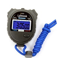10 Lap Colorful Digital Profesional Handheld LCD Chronograph Tahan Air Berhenti untuk Sekolah Multi Purpose Digital Timer