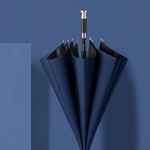 High Quality Custom Logo Auto Open Windproof Water <strong>Repellent</strong> Super Large Golf <strong>Umbrella</strong> for Hotel Reception Business Promotion - Product Image 1