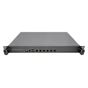 1u Rackmount integrato Celeron J4125 Desktop Server ddr4 Firewall Mini Pc Firewall Appliance Firewall Route Computer