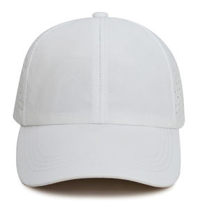 Lightweight Laser Perforated Camping <b>Hat</b> Sweat Wicking Plastic Buckle Custom Embroidery for <b>Golf</b> Hiking Outdoor <b>Sun</b> Headwear - Product Image 2
