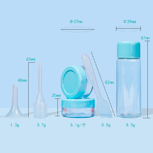 कॉस्मेटिक पैकेजिंग के लिए 11 इन 1 वन मिनी ट्रैवल बोतल सेट प्लास्टिक ट्रैवल सेट कॉस्मेटिक कंटेनर ट्रैवल किट प्लास्टिक बोतलें - Product Image 6