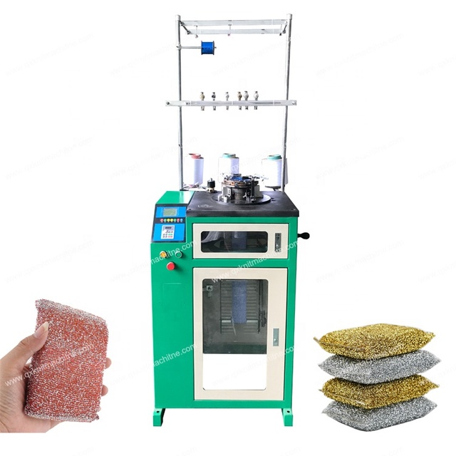 Scouring Cloth Knitting Machine