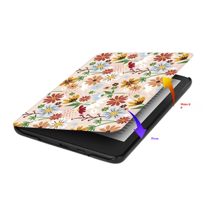 Funda Magnética de Cuero PU con Diseño Personalizado para <span class=keywords><strong>Kindle</strong></span> KPW 4/5/6, Funda Protectora para Ebook con Impresión UV para <span class=keywords><strong>Kindle</strong></span> Paperwhite 2024 - Product Image 3