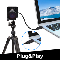 ELP 5MP 2592x1944 Zoom Kamera Aptina MI5100 1080P 30FPS Değişken Odaklı 2.8-12mm Lens Sürücüsüz Endüstriyel USB Video Web Kamerası