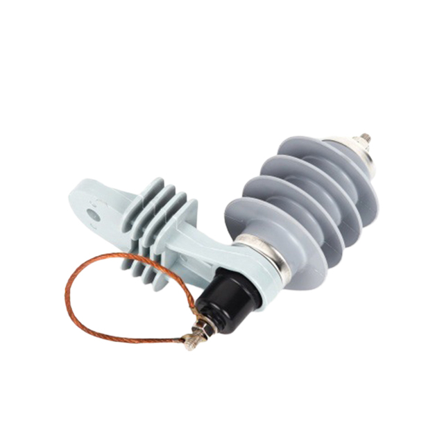 High Voltage Post Insulators Line Post Type Composite Porcelain Head Insulator