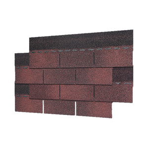 Fiberglass Asphalt Roofing <strong>Shingles</strong> Modern Square Heat Resistant High Quality Black 1m X 0.33m ASTM Certified Hotel Use - Product Image 4