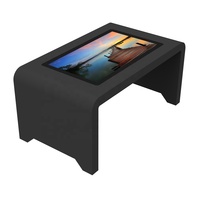 Mesa de Centro Inteligente con Pantalla Táctil TFT 4K, Pantalla Publicitaria con 1 Año de Garantía, Ángulo de Visión de 178° para Uso Comercial
