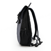 Sac à dos pour ordinateur portable unisexe en polyester, étanche, avec fermeture éclair, antivol, intelligent, à motif géométrique, personnalisable avec logo OEM pour entreprise