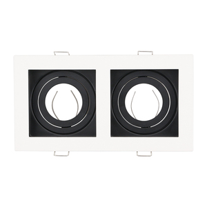 Venta caliente GU10 MR16 Foco montado en el <span class=keywords><strong>techo</strong></span> Lámpara <span class=keywords><strong>de</strong></span> fijación Carcasa 250V Estilo <span class=keywords><strong>de</strong></span> enchufe Soporte <span class=keywords><strong>de</strong></span> foco reemplazable - Product Image 2